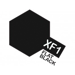 Matiniai juodi dažai "XF1"