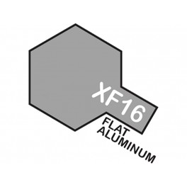 Matiniai aliuminio spalvos dažai "XF16"