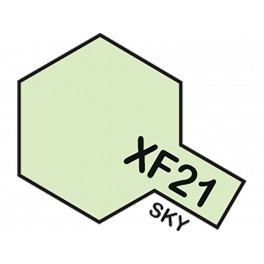 Matiniai dangaus spalvos dažai "XF21"