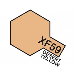 Matiniai geltonos dykumos dažai "XF59"