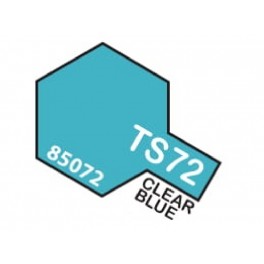 Dažai stendiniams modeliams "TS-72" skaidrūs mėlyni