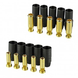pair gold connectors AS150