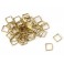 Brass rings 3 mm