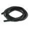 Silicon wire 0,11 mm² black