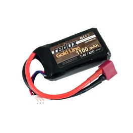 LiPo 1100 mAh 7,4V 80C