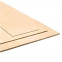Fanera 2x300x600mm 4 sluoksnių