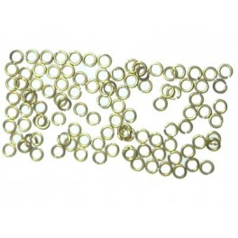 Brass rings 3 mm