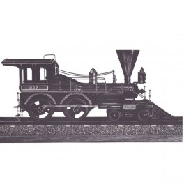Locomotive with Tender 1860