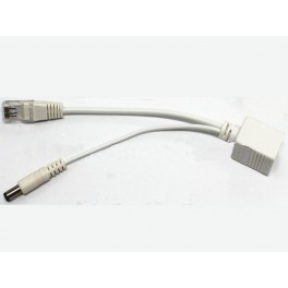 POE Injector Cable with 5.5mm power plug