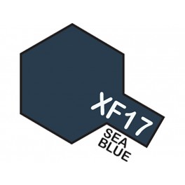 Matiniai mėlynos jūros dažai "XF17"