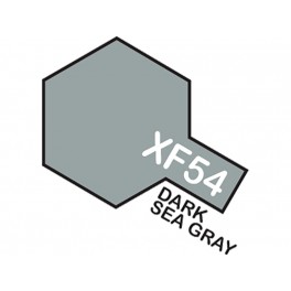 Matiniai tamsios jūros pilki dažai "XF54"