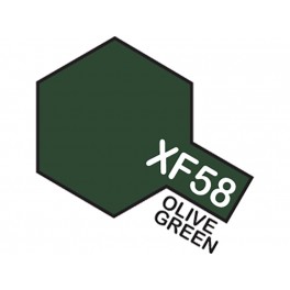 Matiniai žalių alyvuogių dažai "XF58"