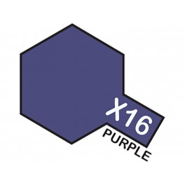 Blizgūs violetiniai dažai "X16"