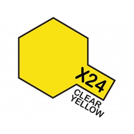 Skaidrūs geltoni dažai "X24"