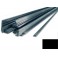 Carbon fibre rectangle profile 2x1x1000mm