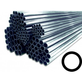 Carbon fibre tube 3x1,5x1000mm